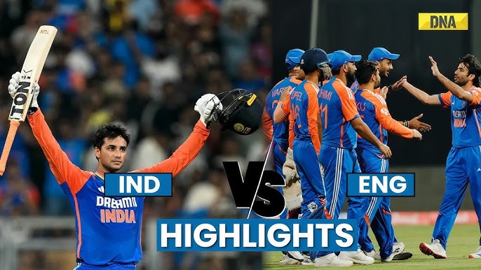 INDIA VS ENGLAND HIGHLIGHTS