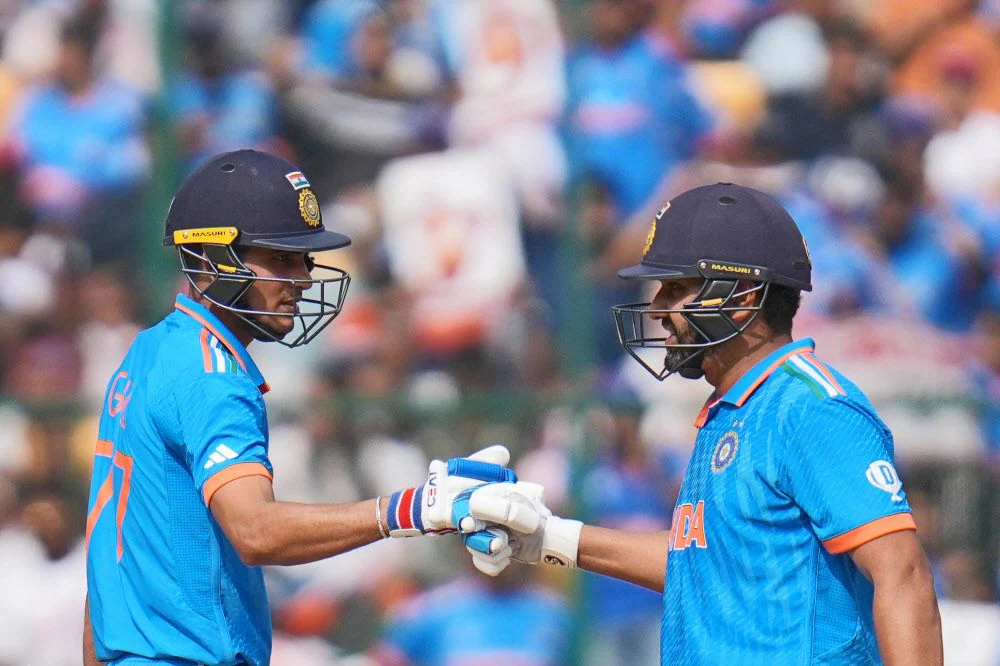 Rohit and Shubhman’s 100 Partnership
