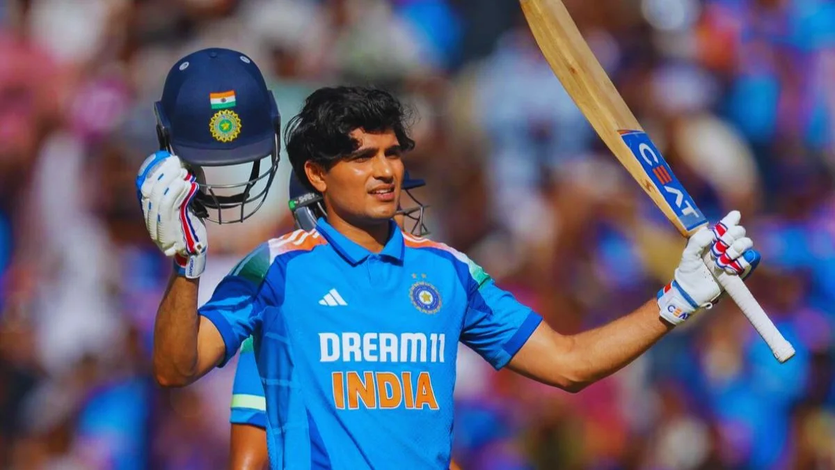 Shubman Gill smashed his seventh ODI century