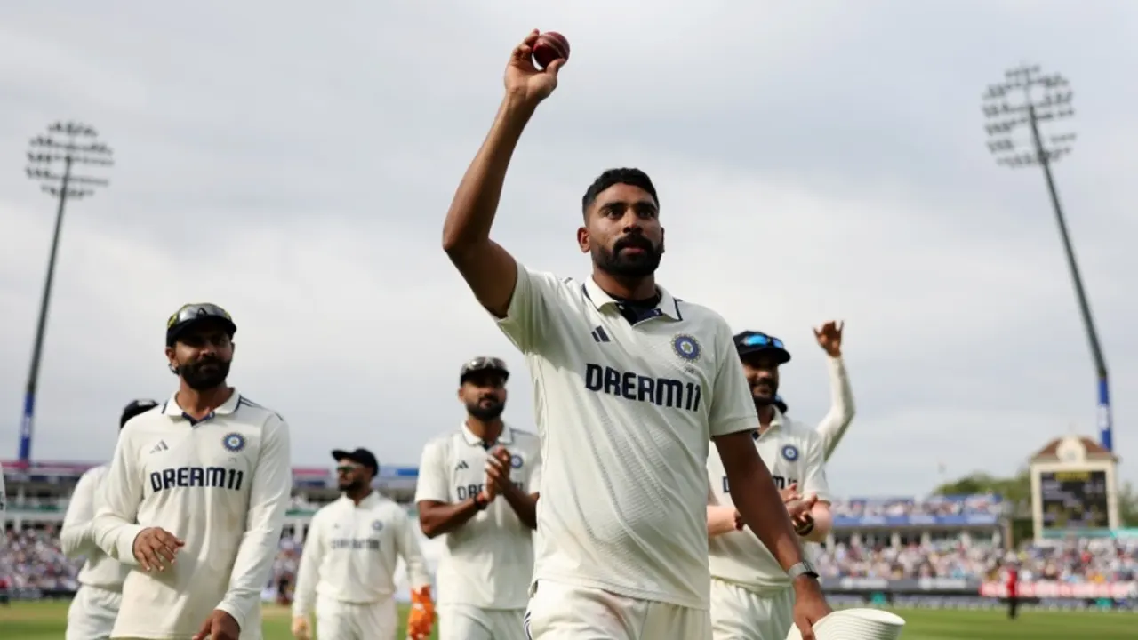 Mohammed Siraj’s Stunning Six-Fer at Edgbaston: A Quirky Stat, a Big Heart, and a Statement Performance