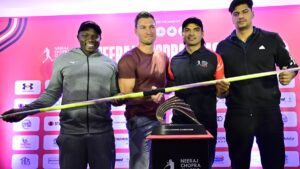 Neeraj Chopra Hosts His Own Javelin Meet, Inspires Young Athletes in Bengaluru