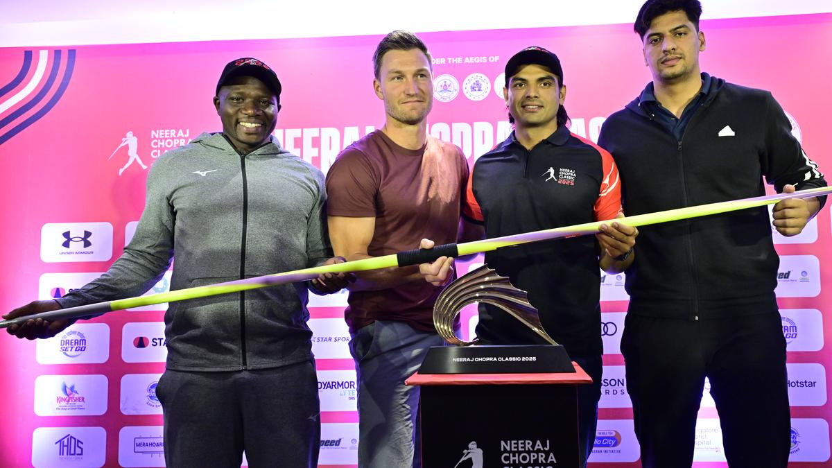 Neeraj Chopra Hosts His Own Javelin Meet, Inspires Young Athletes in Bengaluru